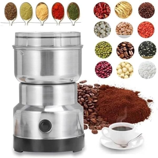 Nima Stainless Steel Multifunctional Electric Grinder – Your Ultimate Kitchen Companion
