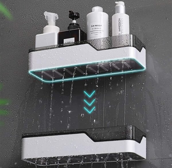 Self-Adhesive Wall Shelf – No Drilling, Multipurpose Organizer