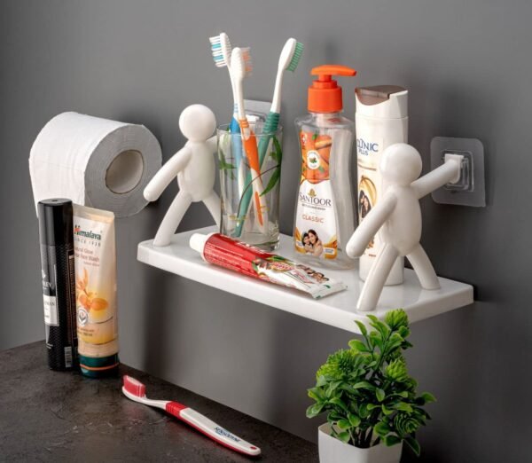 Self-Adhesive Wall Shelves – No Drilling, Easy Installation